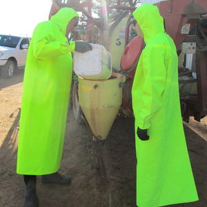Personal Protective Equipment (PPE). Quick N Safe Chemical Protection Apron for farm and industrial use protecting the wearer from exposure to harmful chemicals. 
